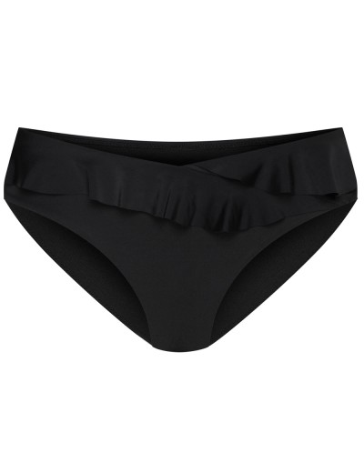 Трусы купальные с рюшами Esotiq BAE 39855 черный, Цвет: черный, Размеры: XL, изображение 4