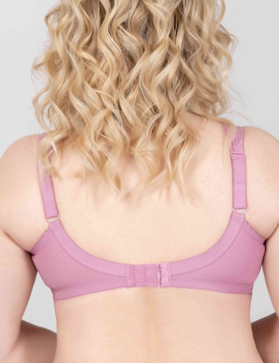 Бюстгальтер мягкий Lauma COTTON CLASSIC L02150 сирень, Цвет: сирень, Размеры: 90F, изображение 7