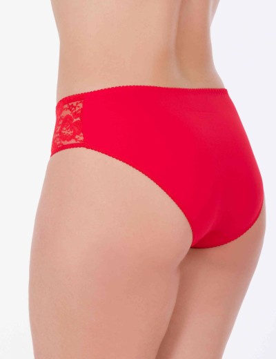 Трусы слипы низкие Lina A 4850 красный, Цвет: красный, Размеры: L, изображение 2