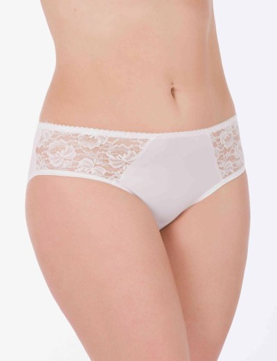 Трусы слипы низкие Lina A 4850 молоко, Цвет: молоко, Размеры: S, изображение 3