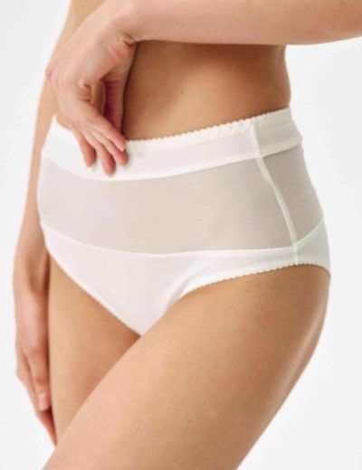 Трусы слипы миди Lina A 4917 молоко, Цвет: молоко, Размеры: 3XL, изображение 3 Трусы слипы миди Lina A 4917 молоко, Цвет: молоко, Размеры: 3XL, изображение 3