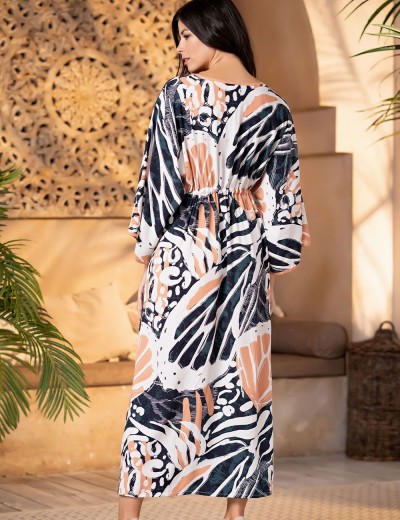 Пляжная туника Mia-Amore MAKHAON 1779, Цвет: черно-белый, Размеры: S/M, изображение 2