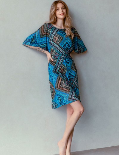 Летнее платье Mia-Mia ANNA 19271, Цвет: мультиколор, Размеры: M, изображение 2