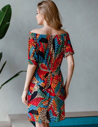 Пляжная туника Mia-Mia BARBARA 19260, Цвет: мультиколор, Размеры: S, изображение 2