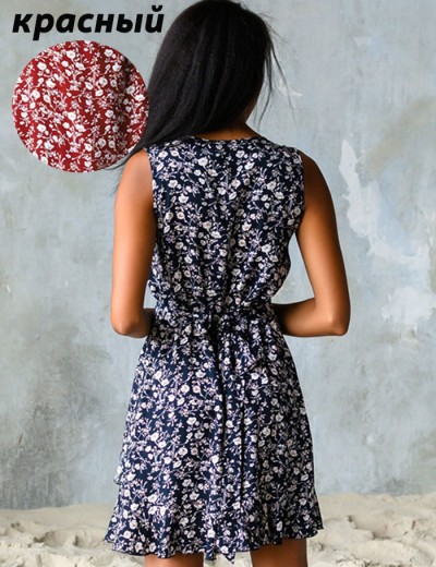 Летнее платье Mia-Mia NINA 16451 красный, Цвет: красный, Размеры: L, изображение 2