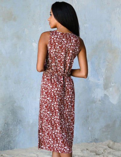 Летнее платье Mia-Mia NINA 16454 красный, Цвет: красный, Размеры: S, изображение 2