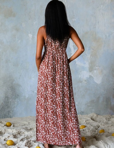 Длинный летний сарафан Mia-Mia NINA 16458 красный, Цвет: красный, Размеры: S, изображение 2