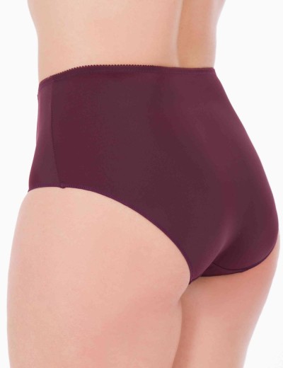 Трусы слипы миди Novella 105 слива, Цвет: слива, Размеры: 2XL, изображение 2
