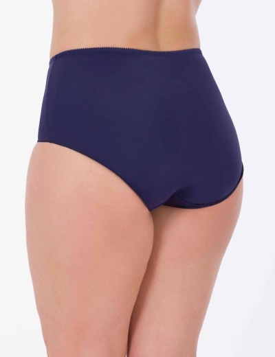 Трусы слипы миди Novella 105 темно-синий, Цвет: темно-синий, Размеры: L, изображение 2