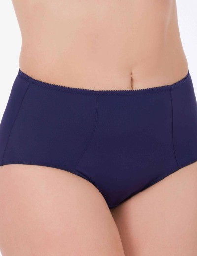 Трусы слипы миди Novella 105 темно-синий, Цвет: темно-синий, Размеры: L, изображение 3