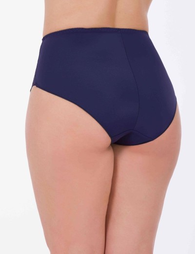 Трусы слипы высокие Novella 120-1624 темно-синий, Цвет: темно-синий, Размеры: 4XL, изображение 2