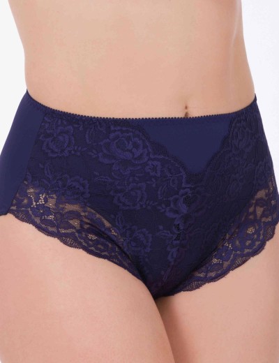 Трусы слипы высокие Novella 120-1624 темно-синий, Цвет: темно-синий, Размеры: 4XL, изображение 3