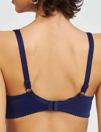 Бюстгальтер балконет Simona M 530/30 синий, Цвет: синий, Размеры: 80D, изображение 2