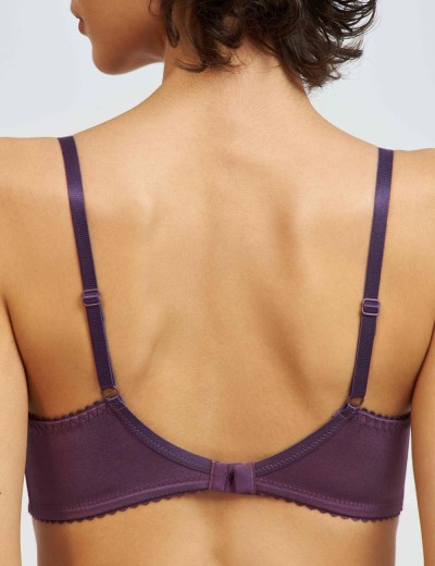 Бюстгальтер полумягкий Simona M 900 гортензия, Цвет: гортензия, Размеры: 80B, изображение 2