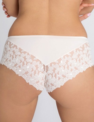 Трусы бразилиана Subtille EMA/JOAN VANILL braz, Цвет: пудровый, Размеры: 2XL, изображение 2