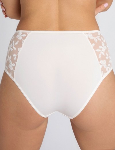 Трусы слипы высокие Subtille EMA/JOAN VANILL maxi, Цвет: пудровый, Размеры: 2XL, изображение 2