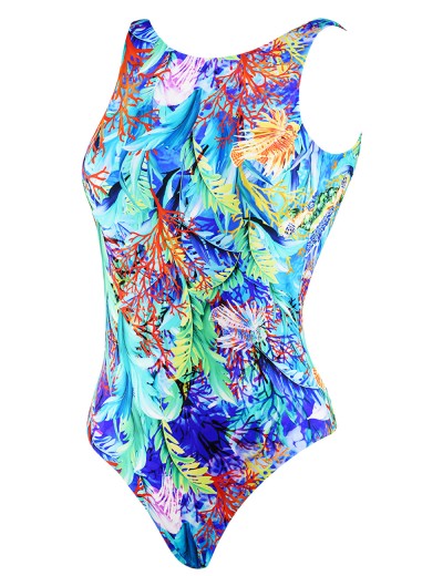 Слитный купальник UNICONF CBI104 V1 OCEAN TREASURESА, Цвет: голубой, Размеры: S, изображение 3