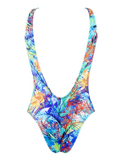 Слитный купальник UNICONF CBI104 V1 OCEAN TREASURESА, Цвет: голубой, Размеры: S, изображение 4