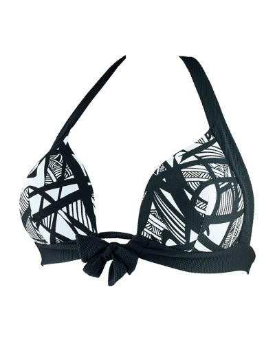 Бюстгальтер пляжный UNICONF CBS202 V1 GRAPHICAL MOOD, Цвет: черно-белый, Размеры: M, изображение 3
