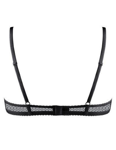 Бюстгальтер балконет пуш-ап UNICONF SN35 черный, Цвет: черный, Размеры: 70C, изображение 3