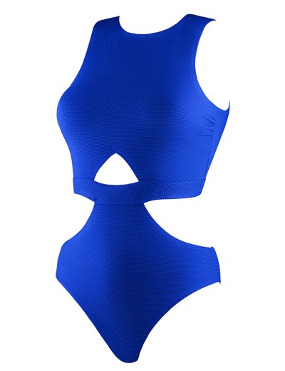 Слитный купальник монокини UNICONF CBI240 SPIRIT OF COLOURS blu, Цвет: синий, Размеры: M, изображение 3