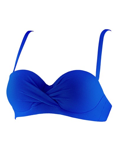 Верх купальника бандо UNICONF CBS242 SPIRIT OF COLOURS blu, Цвет: синий, Размеры: 70C, изображение 3