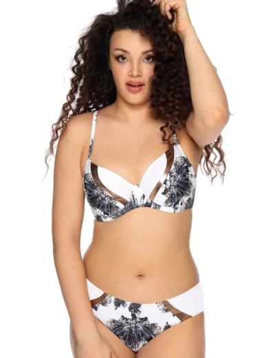 Купальные трусы бразилиана Ava SF147/5 white, Цвет: белый, Размеры: 2XL, изображение 3