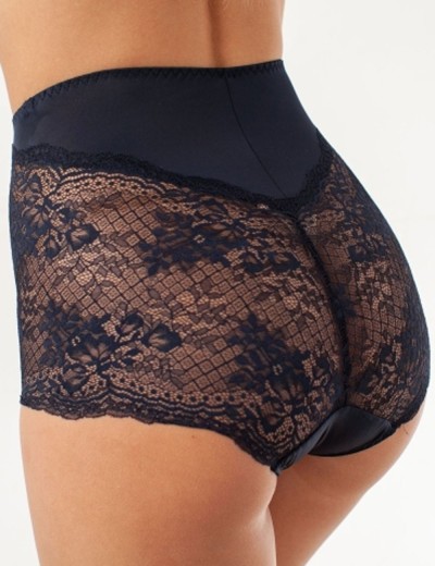 Высокие трусики Coquette Revue DOLCE 62095B, Цвет: синий, Размеры: L, изображение 2