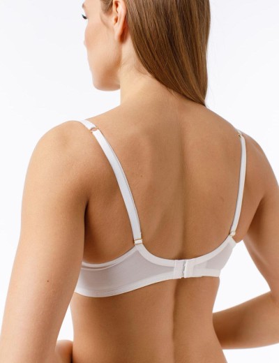 Кружевной бюстгальтер балконет Coquette Revue SUCCESS 81098-01, Цвет: молоко, Размеры: 70C, изображение 2