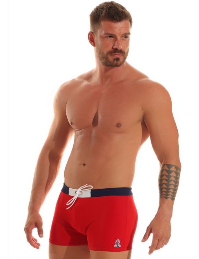 Мужские плавки боксеры Jolidon B518U красный, Цвет: красный, Размеры: M, изображение 3