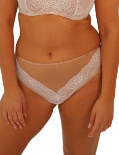 Трусы слипы Kinga 969/3-P PERLA, Цвет: белый/бежевый, Размеры: XL, изображение 5