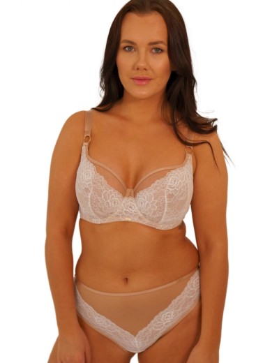 Трусы слипы Kinga 969/3-P PERLA, Цвет: белый/бежевый, Размеры: XL, изображение 7