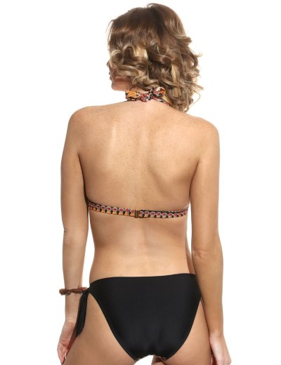 Купальник халтер мягкий Lilly FL17I черный, Цвет: черный, Размеры: 75B, изображение 2