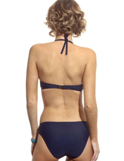 Раздельный купальник пуш-ап Lilly FL39DI синий, Цвет: синий, Размеры: 70D, изображение 2