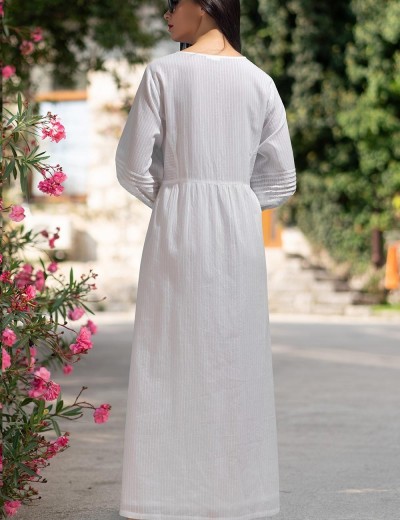 Длинное пляжное платье Mia-Amore ARGENTINA 1754, Цвет: белый, Размеры: XL, изображение 2