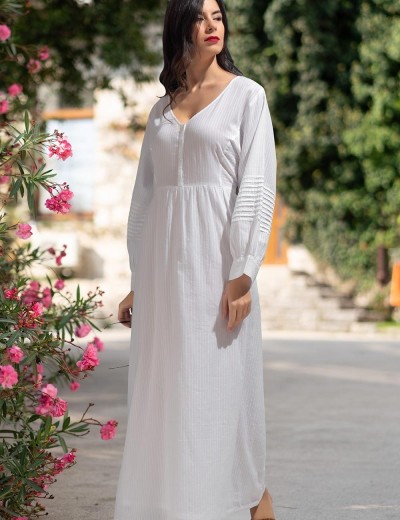 Длинное пляжное платье Mia-Amore ARGENTINA 1754, Цвет: белый, Размеры: XL, изображение 3