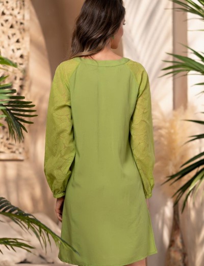 Платье-туника Mia-Amore OASIS 1620, Цвет: киви, Размеры: S/M, изображение 4