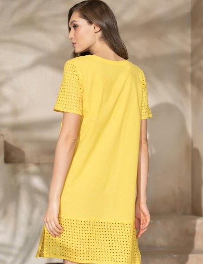 Туника хлопковая Mia-Amore ROCHELLE 1615 лимонный, Цвет: лимонный, Размеры: L/XL, изображение 2