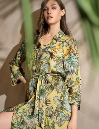 Длинное платье-рубашка Mia-Amore SAFARY 1807, Цвет: cафари, Размеры: M, изображение 3