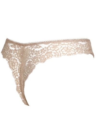 Кружевные трусики стринги Sielei ALLURE 2673 cipria, Цвет: cipria (телесный), Размеры: M, изображение 3 Кружевные трусики стринги Sielei ALLURE 2673 cipria, Цвет: cipria (телесный), Размеры: M, изображение 3