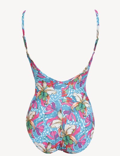 Совместный купальник с мягкой чашкой Sielei GL51 turchese, Цвет: turchese (бирюзовый), Размеры: 80B, изображение 3