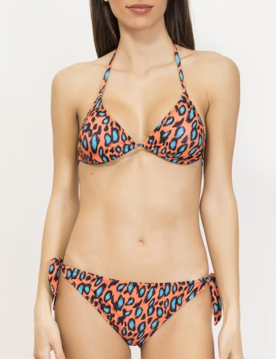 Открытый купальник бикини Sielei HI52+HI60 corda, Цвет: corda, Размеры: 75B, изображение 2