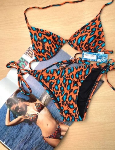 Открытый купальник бикини Sielei HI52+HI60 corda, Цвет: corda, Размеры: 75B, изображение 5