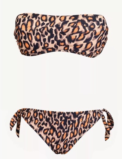 Мягкий купальник бандо Sielei HI55+HI62 corda, Цвет: corda, Размеры: 70B, изображение 2