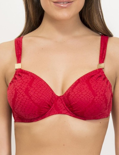Раздельный купальник с мягкой чашкой Sielei JQ53+JQ68 rosso, Цвет: rosso (красный), Размеры: 90D, изображение 3 Раздельный купальник с мягкой чашкой Sielei JQ53+JQ68 rosso, Цвет: rosso (красный), Размеры: 90D, изображение 3