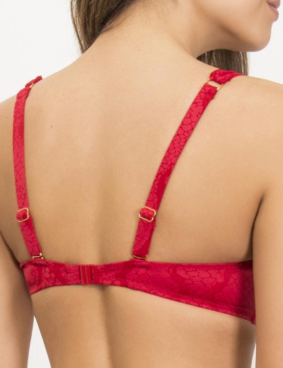 Раздельный купальник с мягкой чашкой Sielei JQ53+JQ68 rosso, Цвет: rosso (красный), Размеры: 90D, изображение 4 Раздельный купальник с мягкой чашкой Sielei JQ53+JQ68 rosso, Цвет: rosso (красный), Размеры: 90D, изображение 4