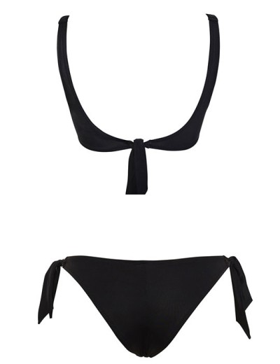 Мягкий купальник с топом Sielei NS50+NS62 nero, Цвет: nero (черный), Размеры: 75B, изображение 3