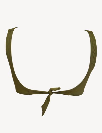 Мягкий купальник с топом Sielei NS50+NS62 verde militare, Цвет: verde militare (хаки, Размеры: 75B, изображение 4