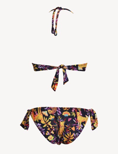 Раздельный купальник с формованной чашкой Sielei AR24 nero, Цвет: nero (черный), Размеры: 85C, изображение 4