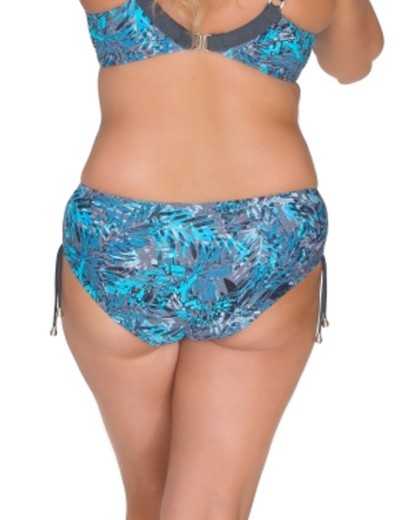 Плавки женские с регулировкой бока Akcent AN234, Цвет: аквамарин, Размеры: M, изображение 2